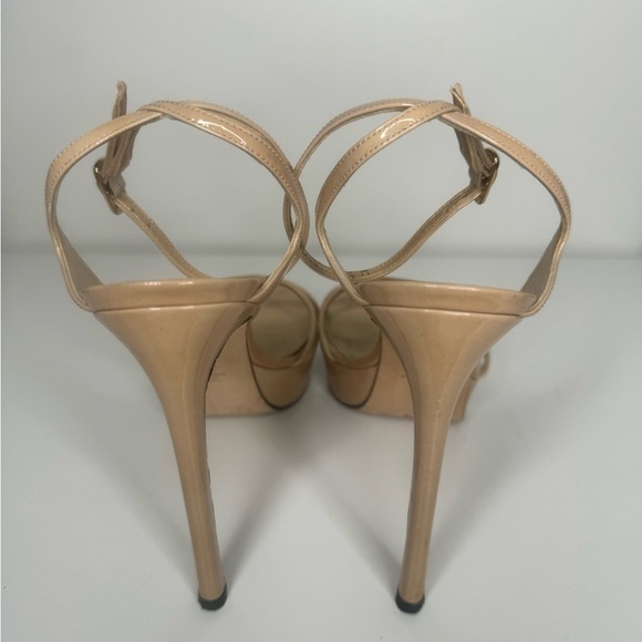Stuart Weitzman Bebare Patent Platform Sandals - Size 8.5 - Picture 3 of 7